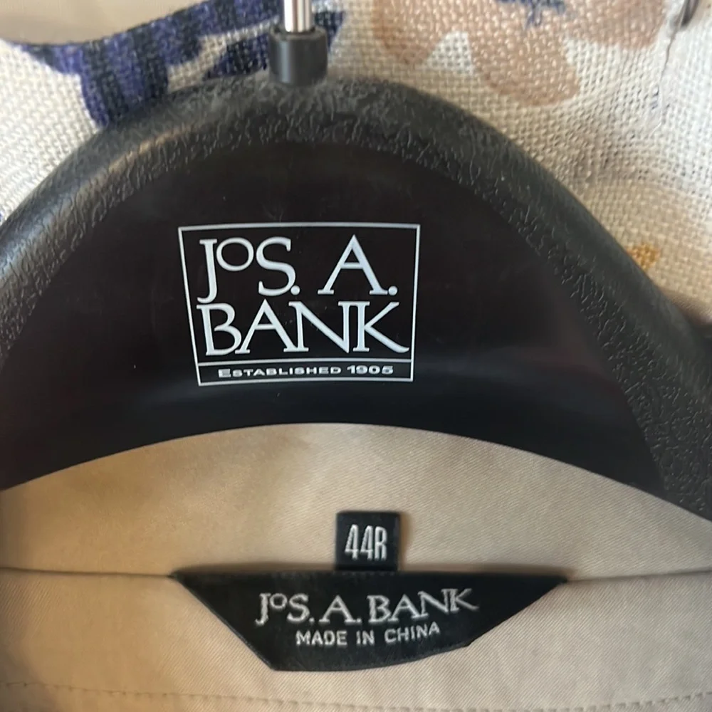 NWT Jos. A. Bank Men’s trench coat/raincoat - Picture 2 of 9